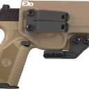 IWB Kydex Holster Compatible with FN 509 -Discreet Carry Concepts 1.5" Metal Monoblock Gear Clip - The Paladin Series - Made in USA