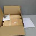 Megidok Cat Wall Furniture Corner Climbing Shelf Perches, Cat Bed Wall Mounted with 3 Wide Steps,Modern Floating Stairs for Wall Indoor Cats up to 22 Lbs for Cats - Wood Color