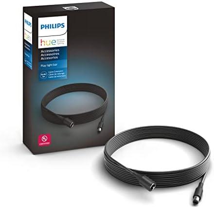 Philips Hue 16-Foot Extension Cable for Philips Hue Play Light Bar, Black - Pack of 1 - Power Supply Not Included