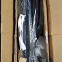 Muzata 15-20FT Modular Black Cable Railing Kit 42 Inch 4 Level Post Kit Complete Set Cable Railing System for Decks Length Adjustable Easy DIY with Paper User Guide (No Handrail) RWS1 BH4L