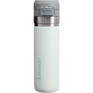 Stanley Quick Flip GO Water Bottle 24 oz | Push Button Lid | Leakproof and Packable for Travel and Sports | Insulated Stainless Steel | BPA-Free | Mist (24 Ounces)