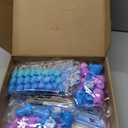 BenLouis 216Pcs Frozen School Stationery Party Favors Winter Snowflake Themed Classroom Gift Reward Prizes Bulk for Students Kids Holiday Frozen Birthday Goodie Bag Stuffers Pinata Filler