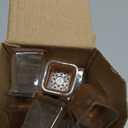 Chair Leg Floor Protectors Square, Silicone Chair Leg Protectors for Hardwood Floors, Chair Leg Caps Covers Protect Wooden Floors from Scratching 20 Pcs Medium (Fit:3/4" to 1")