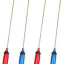 WH16X10158 WH16X10159 Washer Suspension Rod Set (4Pcs), Replace PS3654190 PS3654191 2754602 AP5632455, Fit for GE and Hotpoint Washer GTWN4250D0WS GTWN4250D1WS HSWP1000M4WW GCWP1800D1WW