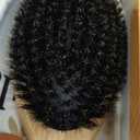 Belula 100% Boar Bristle Hair Brush Set (Medium). Soft Natural Bristles for Thin and Fine Hair. Restore Shine And Texture. Wooden Comb, Travel Bag and Spa Headband Included!