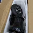 36 Inch Modern Ceiling Fans with Lights, Small Flush Mount Ceiling Fan with Light and Remote/APP Control, 3 Reversible 6 Speeds Curved Blades, 3 CCT Dimmable Lights for Bedroom, Brown