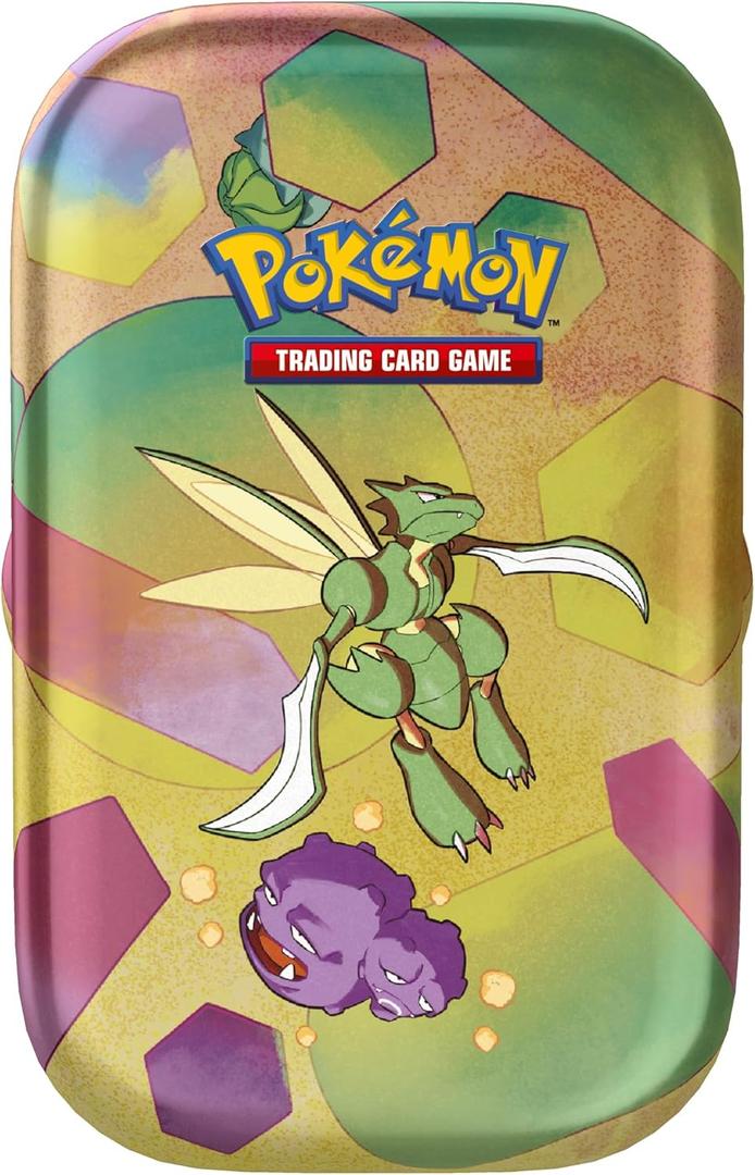 Pokemon TCG: Scarlet & Violet 151 Mini Tin | Magneton and Ekans and  Pokémon 210-60387 TCG: Scyther, Mini Crate, Scarlatto and Violetto - 151, Italian Edition