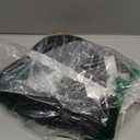 Black Woven Storage Basket, 11" x 9" Indoor Plant Basket for Decor, Decorative Small Cotton Rope Bin for Organizing Pet Toy, Gifts, Towel, Cloth, Socks, Wicker Planter Holder, Modern Shoe Bin