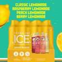 Sparkling Ice Lemonade Variety Pack, Zero Sugar Sparkling Water, with Vitamins and Antioxidants, 17 fl oz, 12 count (Lemonade Flavors: Classic, Raspberry, Peach & Berry) (EXP 07/28/26)
