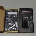 PowerBear Portable Radio | AM/FM, 2AA Battery Operated with Long Range Reception for Indoor, Outdoor & Emergency Use | Radio with Speaker & Headphone Jack (Black)