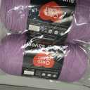 Red Heart Super Saver Jumbo Yarn for Crocheting, Orchid, 2-Pack