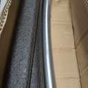 Trampoline Curved Pole Replacement, Universal Curved Enclosure Pole for 10-16ft Frame, with Plastic T Connector, Mounting Hardware, Foam Cover