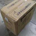 Uanlauo 10 Panel Foldable Playpen for Babies and Toddlers, Baby Fence Play Area with Secure Gate, Easy Assemble Play Yard (Grey+White)