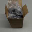 Christmas Stocking Holder for Mantle Non-Slip Adjustable Stand Metal Stocking Hangers Christmas Party Decoration Supplies (Black 8 Pack)