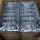 Thyle 2 Pcs Plastic Drawers Organizer Mini Organizer Stackable Plastic Clear Drawer Storage Box Containers Storage Units for Desktop Classroom Craft 6.7 x 4.9 x 13.4 Inches, Black