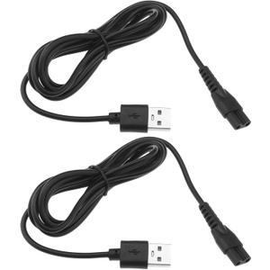 2Pcs Window Vacuum Cleaner USB Charging Cables Replacement Compatible with Karcher WV1/ WV1 Plus/ WV2/ WV5/ WV5 Premium/ WV60 USB Charger Power Cable