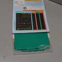 FLUESTON LCD Writing Tablet, Doodle Board Toys Gifts for 3-8 Year Old Girls Boys, 10 Inch Colorful Electronic Board Drawing Pad for Kids, Gifts for Toddler Educational Learning Travel Christmas, Green (11"W x 7.5"H)