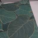 Diatomaceous Earth Bath Mat,The Leaves Non-Slip Volume Super Absorbent Fast Drying for Bathroom Kitchen Door mat,Eco-Friendly Easy to Clean 1624Inch (40 * 60cm)