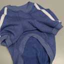 Queenmore Fleece Dog Sweater for Male Dogs, Soft Pullover Dog Sweatshirt with Leash Hole/Reflective Stripes  Cozy Winter Fleece Jacket for Small Medium Large Boy Puppy, Blue L