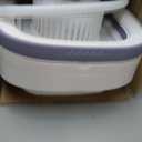 16L Portable Washing Machine, Foldable Small Washer with Spin Basket Laundry Machine, 3 Cleaning Modes Suitable for Underwear Baby Small Clothes, Foldable Design Ideal for Hotel Camping Apartment Home
