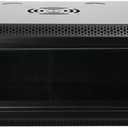 4U Server Rack Enclosure, Wall Mount Server Cabinet with Glass Locking Door, Wall Mount Computer Case, 15.7inch Depth, Lockable Server Case for IT Equipment, A/V Devices