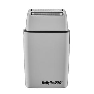 METALFX Double Foil Shaver, Handheld Electric Razor for Travel, Portable Cordless Close Face Shaver for Head, Beard, & Neck (Grey)