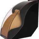 Coffee Filter Holder for Organizer and Coffee Station Accessories (Black)