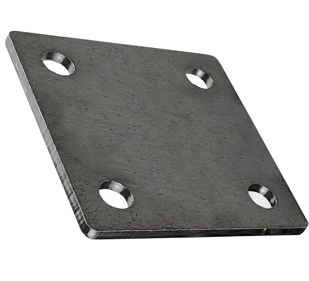5-inch Steel Plate. 5" x 5" Premium 9 Gauge A36 Hot Rolled Mild Steel. Laser Cut Metal Plate with Smooth Edges. Weldable & Paintable