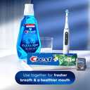 Crest + Scope, Active Fresh, Teeth Whitening Toothpaste for adults, 5.5oz 4 pack, Bad Breath Treatment, Breath Freshner, for Sensitive Teeth, Deep Stain remover, Travel Size Toiletries