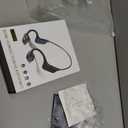 PG-08 Bone Conduction Headphones, Wireless Bluetooth 5.3, 8Hr Playtime, IPX7 Waterproof, Open Ear, Black
