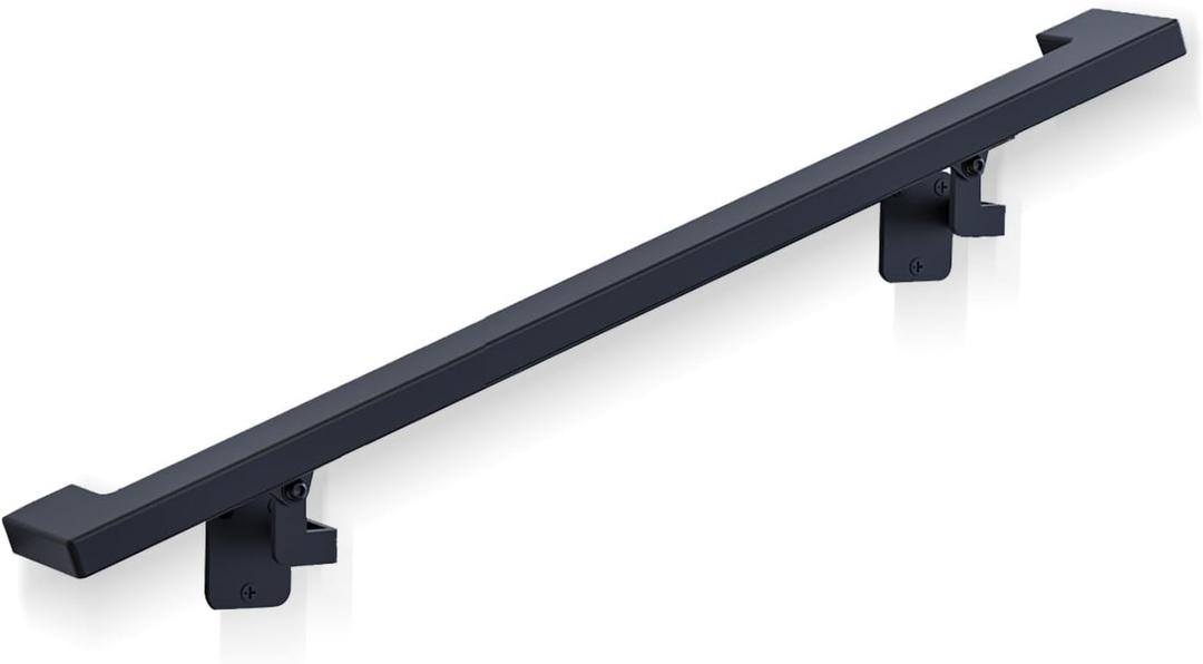Dawn Railing 2FT Rectangle Stair Railing Indoor with Adjustable Brackets