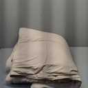 Beige Comforter Queen Cream Off White Bedding Comforter with All Season Quilted Comforter