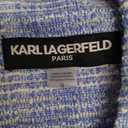 Karl Lagerfeld Women's Tweed Short Sleeve Round Neck Shift Mini Dress 12