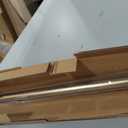 Ivilon Drapery Window Curtain Rod - End Cap Style Design 1 Inch Pole. 48 to 86 Inch Color Warm Gold