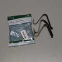 Doitory Stocking Holders for Mantle, Christmas Stocking Holder Set of 4, Stocking Hangers for Mantel, Stocking Hooks for Fireplace(Bronze)