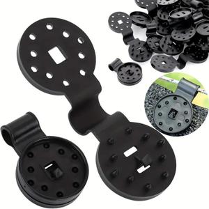 2025 New Shade Cloth Heavy Duty Lock Grip, 20 Pcs Shade Cloth Clips Windproof Awning Clamp Grip, Universal Garden Plant Clamps for Tarpaulin, Mesh, Canopy, Fence (20)
