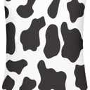 Cartoon Pattern Kids Girls Bathing Suits One Piece Swimsuit Soft & Quick Dry, (11-12 Years, Milk Cow)