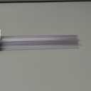 AmazerBath 3 PCS Shower Door Bottom Seal for 1/2 Inch Glass - (15.75 Inches x 3), 3 Section Segmented Shower Installation Kit Frameless Glass Door Seal Strip