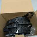 MODOWEY 6 Tier Rotating Earring Holder Organizer, Adjustable Metal and Plastic Stand Tree with 342 Groove for Stud Hoop Pierced Dangle Display, Decluttered, Space-Saving Storage Rack for Women, Black