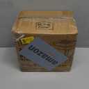 Home Zone Security Solar Post Cap Lights - Decorative Glass LED Outdoor 4x4 (3.5 x 3.5 in.) Post Lights, White (2-Pack)