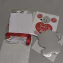 Zhanmai 30 Sets Valentines Religious Craft for Kids God's Love is So Big Christian Craft Kit DIY Mouse Heart Hanging Ornaments for Valentine's Day Sunday School Party Favors