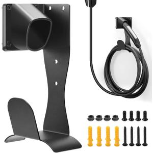 for Tesla Charger Holder Wall-Aligned Mount Space-Saving, NACS Charger Cable Holder Organizer for Tesla Model 3/Y/X/S & NACS Chargers