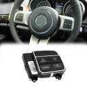 Right Side Car Steering Wheel Cruise Control Switch Fit for Dodge Jeep Chrysler Wrangler RAM Compass Patriot Part Number 56046252AC