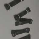 Trilancer Elastic Cinch Straps with Anti-Slip Strips, 6’’ x 1’’ (10 Pack) Heavy Duty Multipurpose Hook and Loop Straps for Extension Cords, Cables, Ropes,Hoses, Bike,Pant Garters,Garage and Workshop