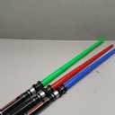 3 Packs 3 Colors Light Sabers with FX Sound (Motion Sensors) for Kids, Expandable Handle Light up Sword for Halloween Xmas Boys Children's Day Dress Up Parties Costum Galaxy War Fighters and Warriors