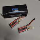 Zeee Premium Series 14.8V 4S Lipo Battery 100C 650mAh with XT30 Plug for FPV Racing Drone Quadcopter Helicopter Airplane RC Boat RC Car RC Models(2 Pack)