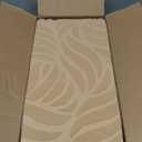 Self Adhesive Residue Free Machine Washable Reusable Stair Treads Non Slip Steps - 100% Polyester Heavyduty TPE Backing Wooden Stair Runner Indoor - 15 Pack 30"X8" Anti Slip Mats - Leaf Yellow