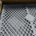 Toddleroo by North States - Superyard Duo Extra Wide Baby Gate & Play Yard: 6 Panel Playpen - Included Wall Mount Kit - Made in USA - 38.5 to 201 Inches W - 26 Inches T - Light Gray