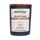 House of Velas Journeyman Collection Candle, 15oz, Wooden Wick, Sea Driftwood, Large Painted Jar