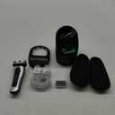 Braun Series 8 8560cc Electric Razor for Men, 4+1 Shaving Elements & Precision Long Hair Trimmer, 5in1 SmartCare Center, Close & Gentle Even on Dense Beards, Wet & Dry Electric Razor, 60min Runtime (6 Piece Set, Black)